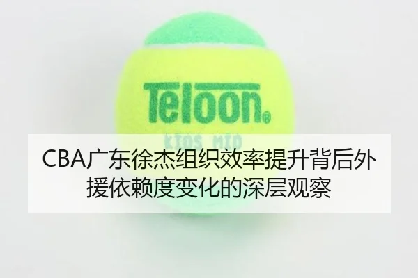 CBA广东徐杰组织效率提升背后外援依赖度变化的深层观察